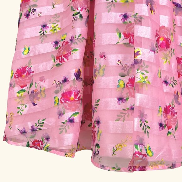 Special Editions Floral Fit & Flare Girl's Formal Dress NWOT 🎉Host Pick🎉 - Picture 5 of 9